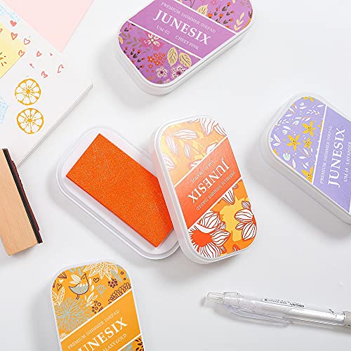 Tampone di inchiostro metallico pigmentato