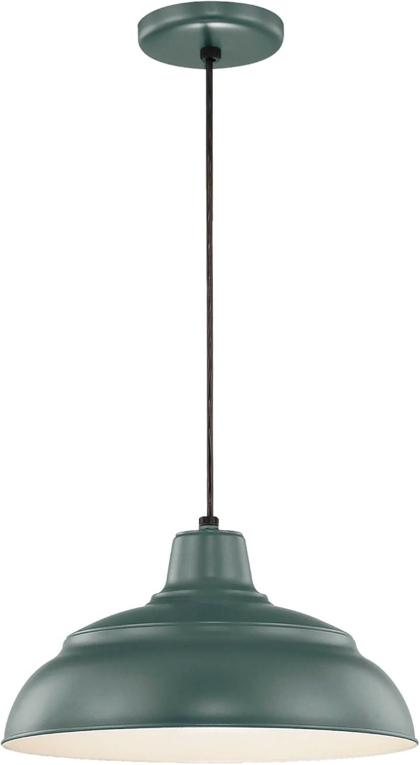 Millennium RWHC14-SG One Light Down Pendant, Bronze/Dark