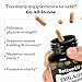 8800mg Shilajit, Maca Root, Ginkgo Biloba, Sea Moss, Ashwagandha, Panax Ginseng, Safed Musli & Zinc| Boost Stamina & Energy, 120 Capsules| 95 + minerals| All in One Herbal Supplement for Men & Women