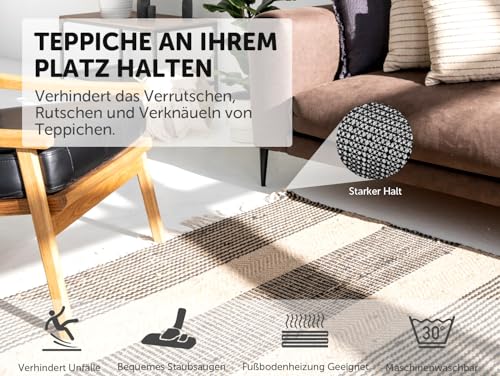aboveBED Antirutschmatte für Teppich 180 x 270cm, Teppich Antirutschunterlage, Rutschmatte Teppichunterlage rutschfest Teppichstopper… – Ansicht 2
