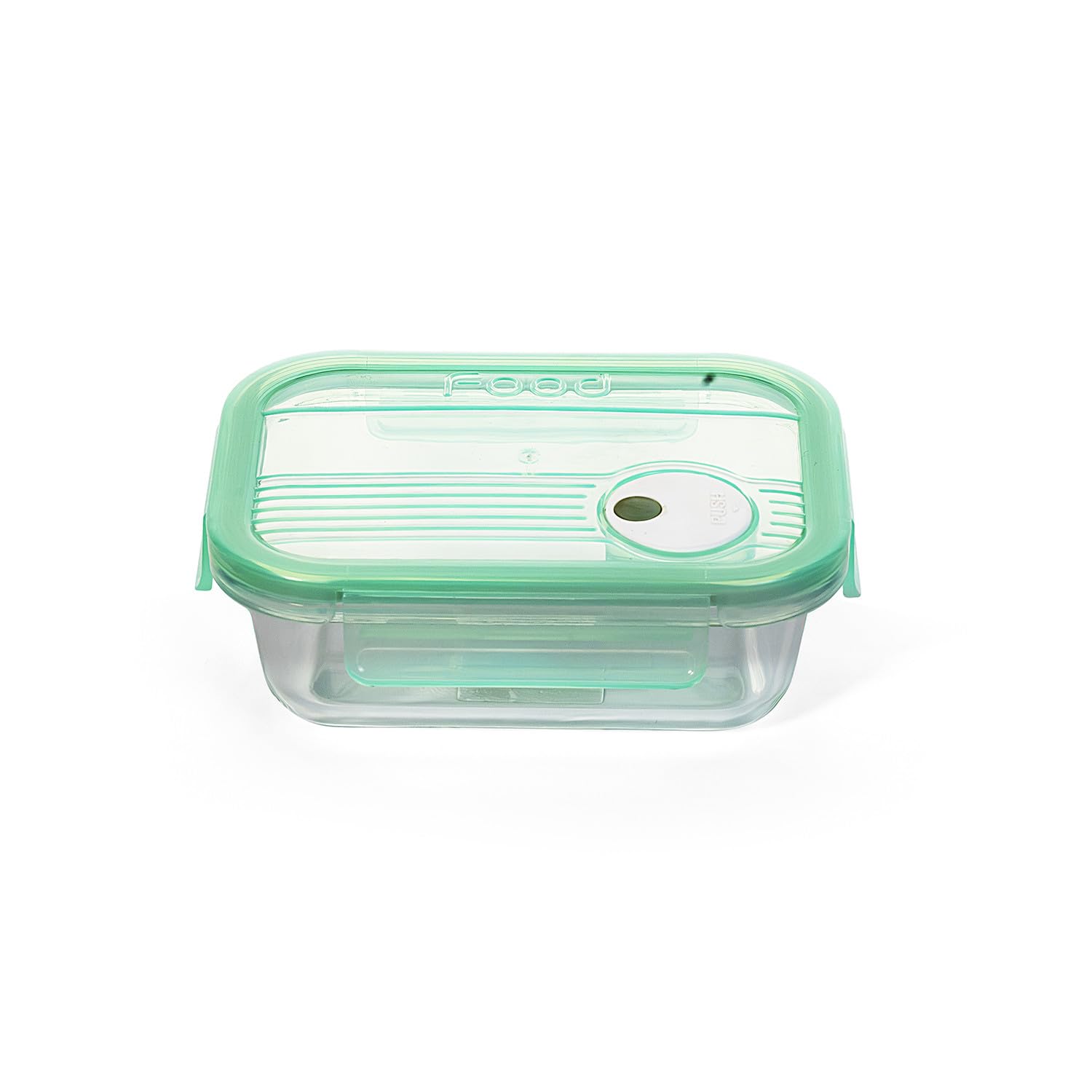 UNIBOX 370ML AIT Food Container | High Borosilicate Glass & PP | Leak-Proof, Durable, Transparent | 15.5 x 11.5 x 6 cm | Food Storage Solution-image-8