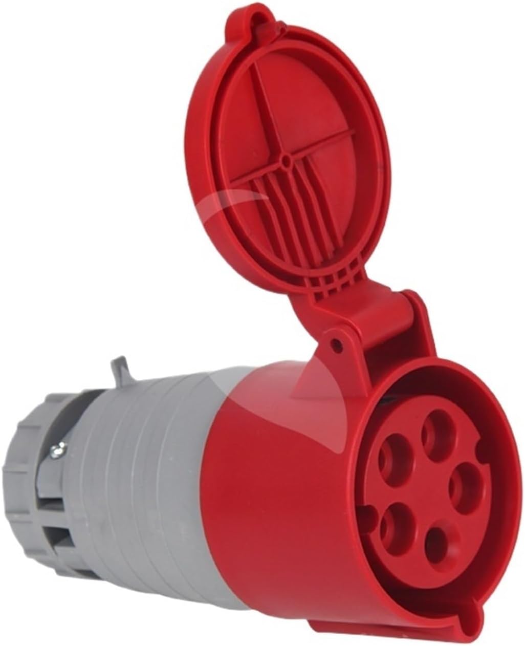 Industrial socket IP44 industrial waterproof connector AP-225 outdoor connector AP-225 Red 32A 5P 6h