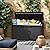 Flamaker Outdoor Storage Box 100 Gallon Waterproof Resin Deck Box with Air Rod Indoor Outdoor Lockable Storage Bench for Patio Cushions, Tools, Pool Accessories (Black)
