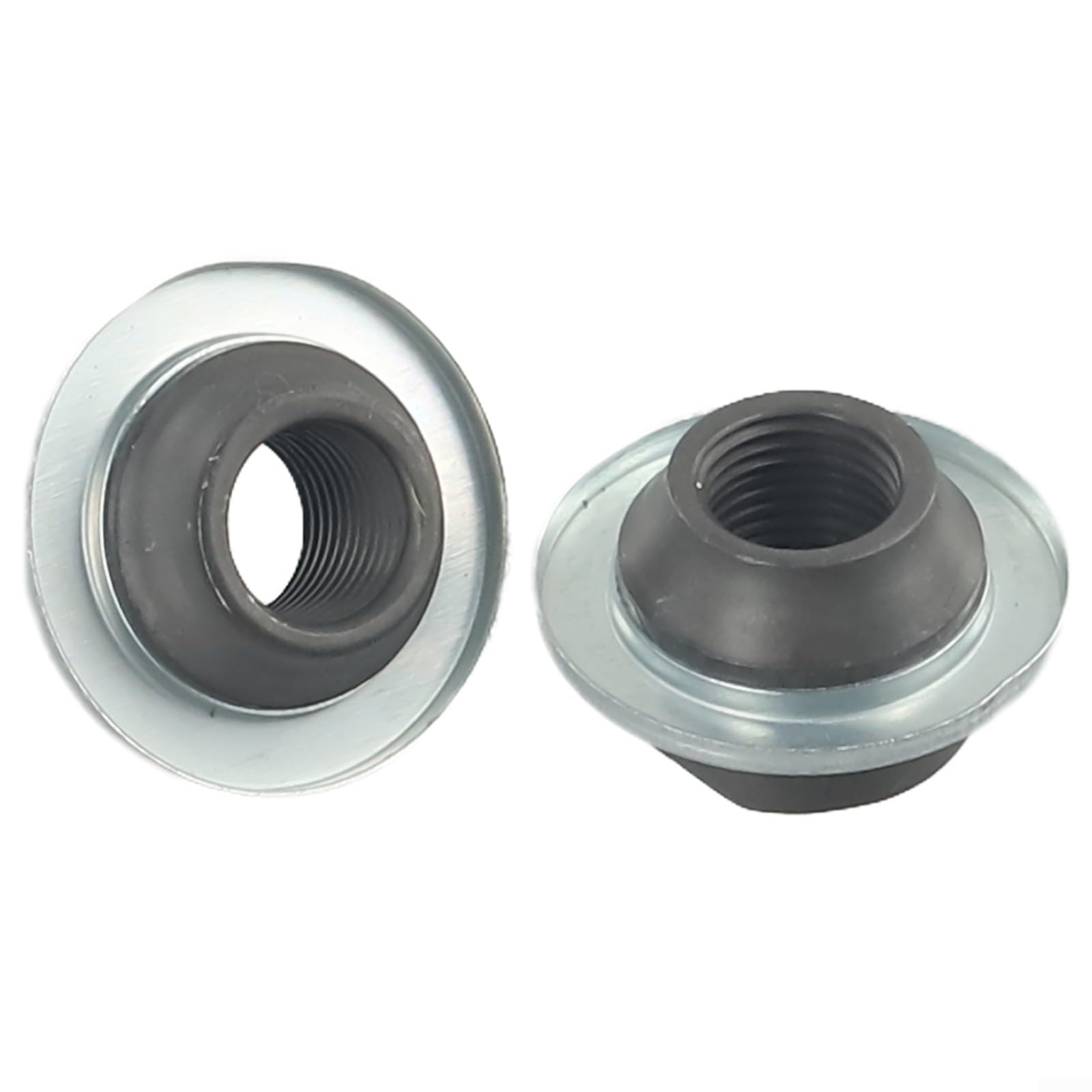 Dadi conici in acciaio per asse della bicicletta, 3/8" x 26 TPI per mozzi posteriori solidi, parti di ricambio per mozzi posteriori, circa 13,6 mm di lunghezza, confezione da 2