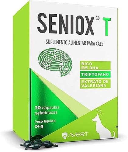 2 Seniox T Suplemento para Cães e Gatos idosos 30 cap - Avert