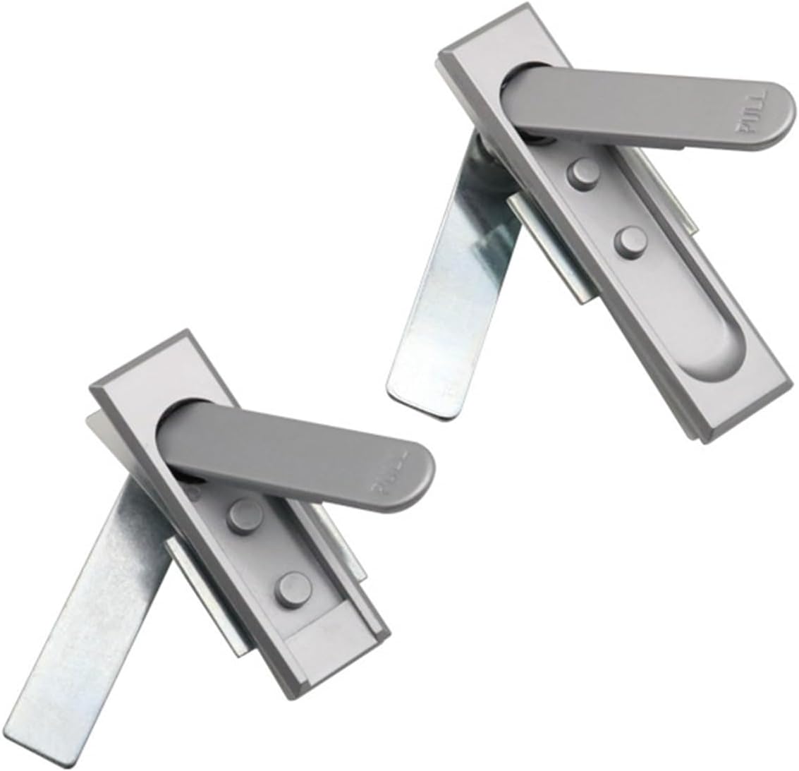 Cabinet Box Lock General Industrial Door Bounce File Switch Flat 1Pcs(Translucent)