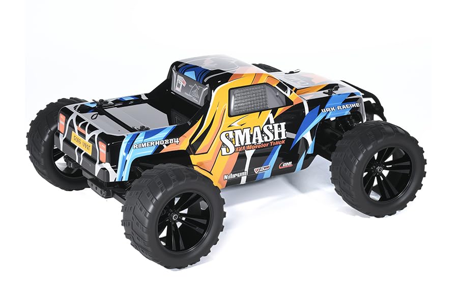Generico SMASH Monster 1/10 Off-Road Elettrico Spazzole 2.4ghz 4wd RTR VRX