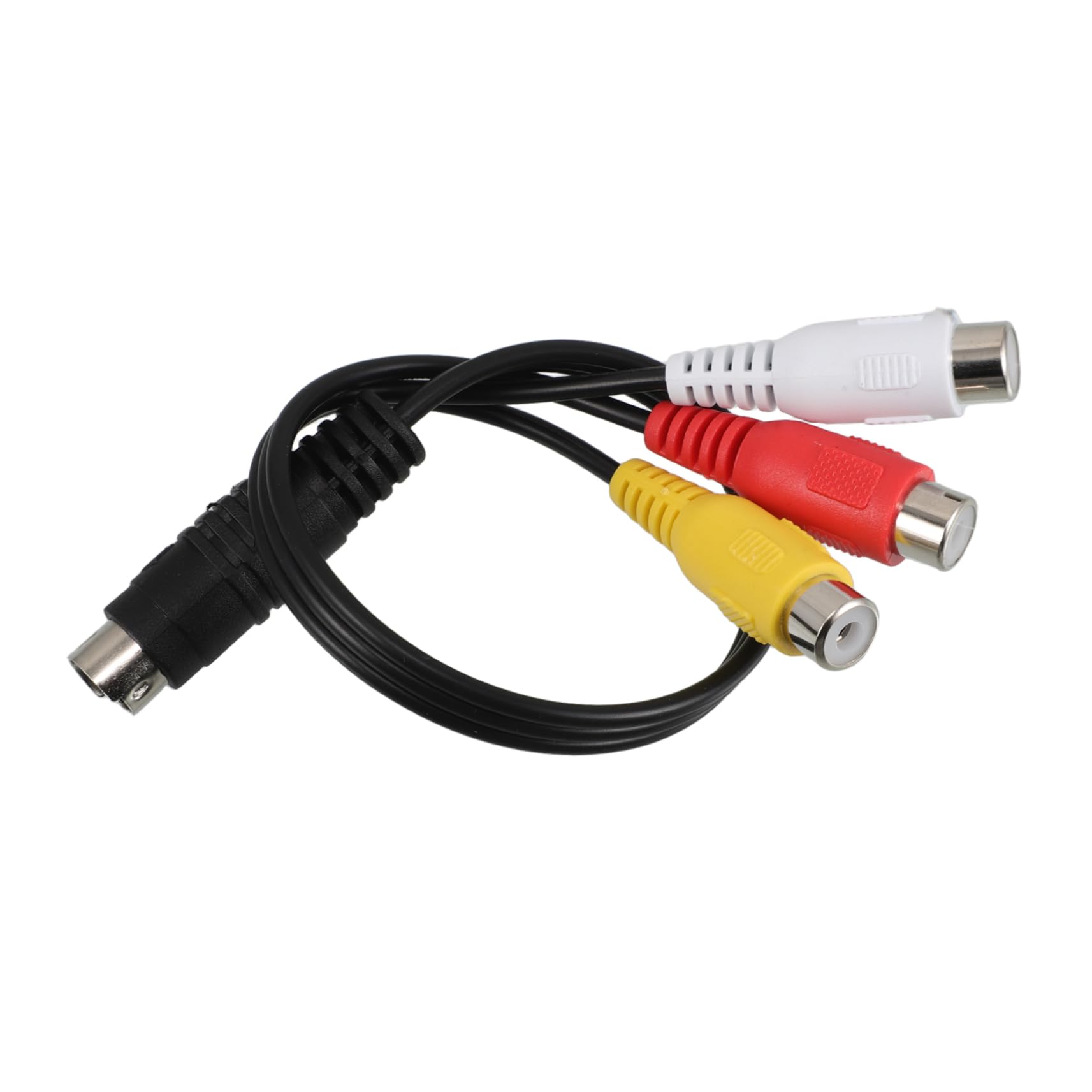 KICHOUSE Video to Av Video Adapter Cable Replacement Video Cables for Projector and Monitor Easy Connection Audio Video Transmission Cable