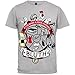 Arrested Development Bluth Family Crest Huge Mistake Ice Grey Adult T-shirt Tee (Medium)