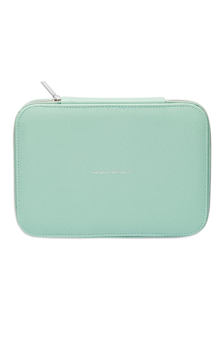 Estella Bartlett Spearmint Saffiano Book Shape Jewellery Box