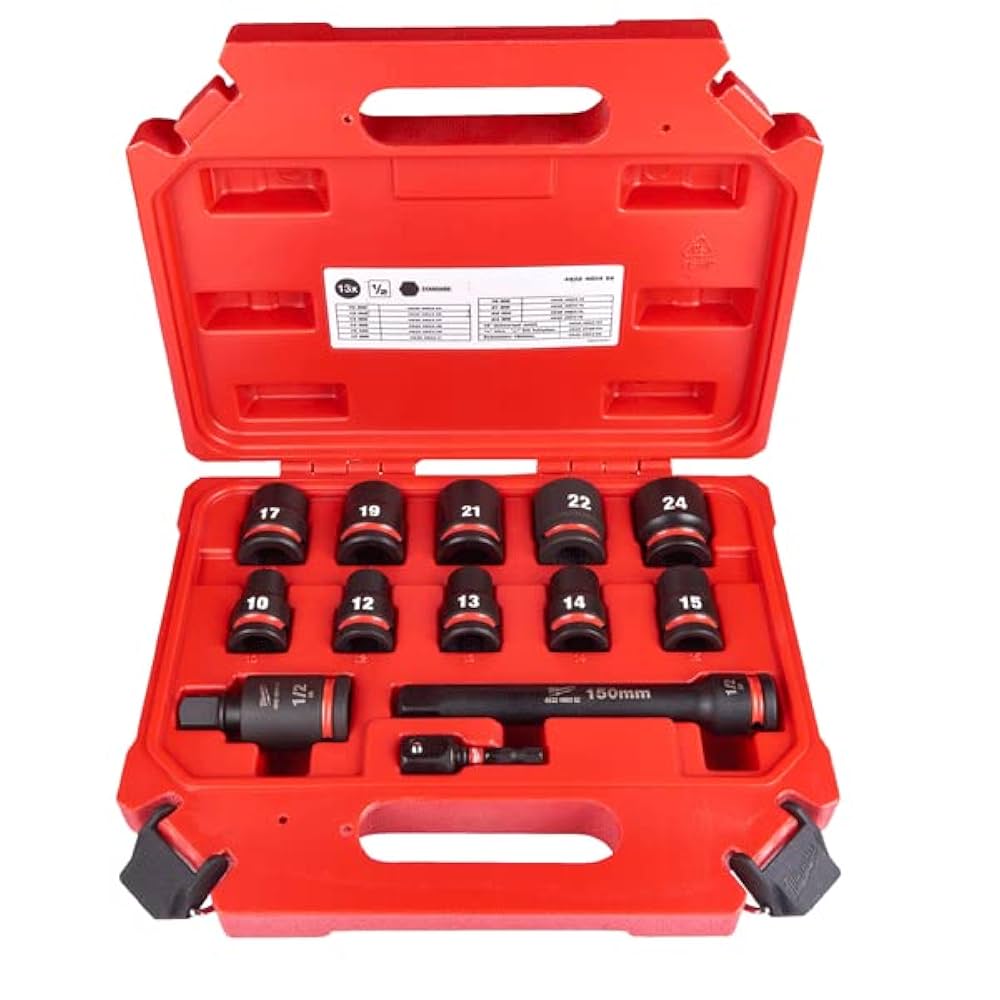 ミルウォーキーソケットセットミリインチ