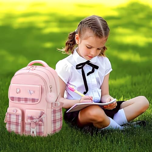 Image of Girls Backpack Kids Backpack for Girls School Kawaii Bookbag Book Bag for Elementary Primary School