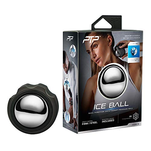 Ice Ball Noir PTP Unisexe Adulte - Taille Unique pour Massage et Récupération