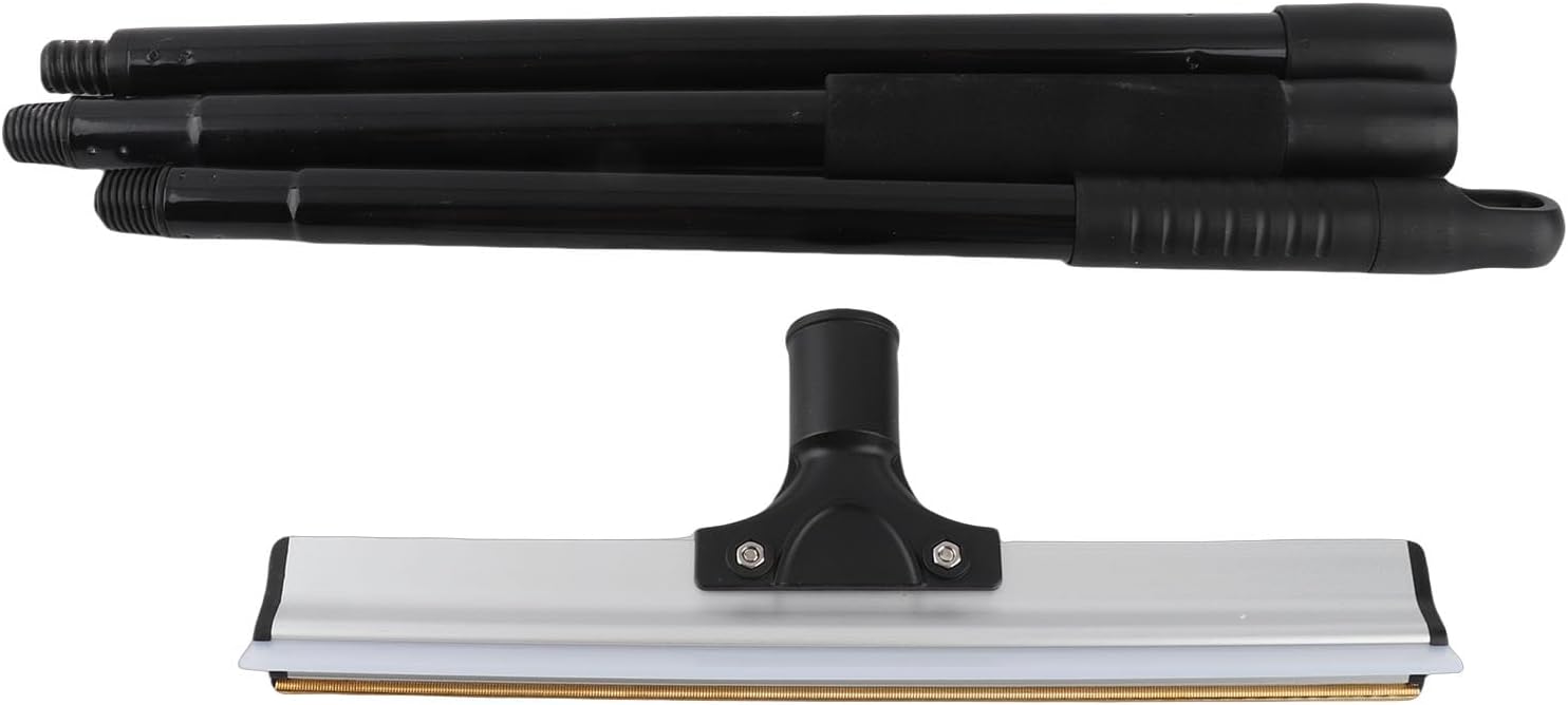 Pet Hair Removal Broom, Adjustable Long Handle Carpet Rake, Portable Multifunctional Reusable Dog Cat Hair Removal Tool with 4 Accessories for Home Furniture and Carpet Cleaning