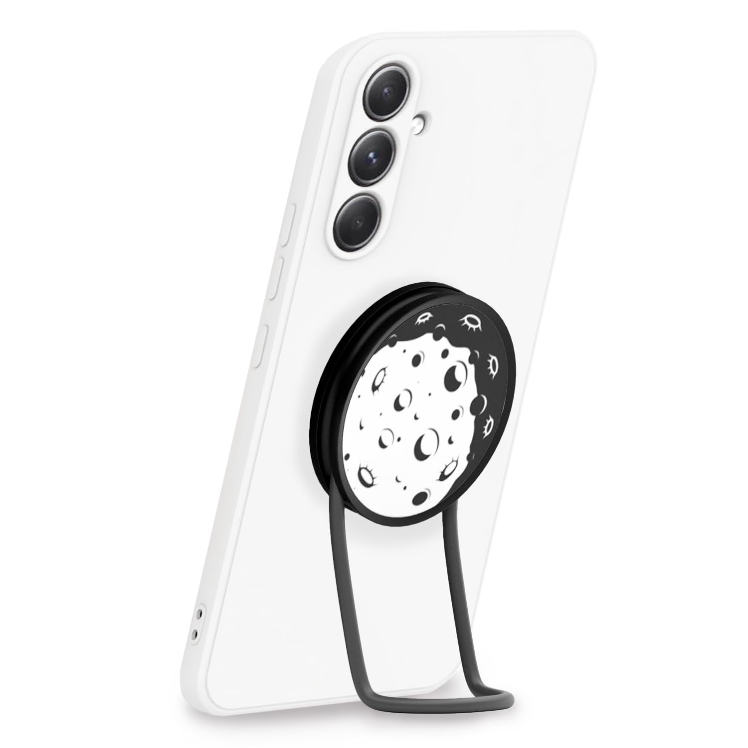 IMStick Magnetic Phone Grip, Magnetic Phone Holder, Phone Stand, Car & Bike Phone Mount, Phone Kickstand