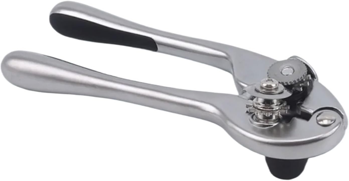 Stainless Steel Manual Can Opener With Grip Multi-functional Kitchen Tool