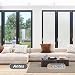 rabbitgoo Vinilo para Ventana Privacidad Lámina Adhesiva Pegatina Translúcida Adhesiva Decorativa del...