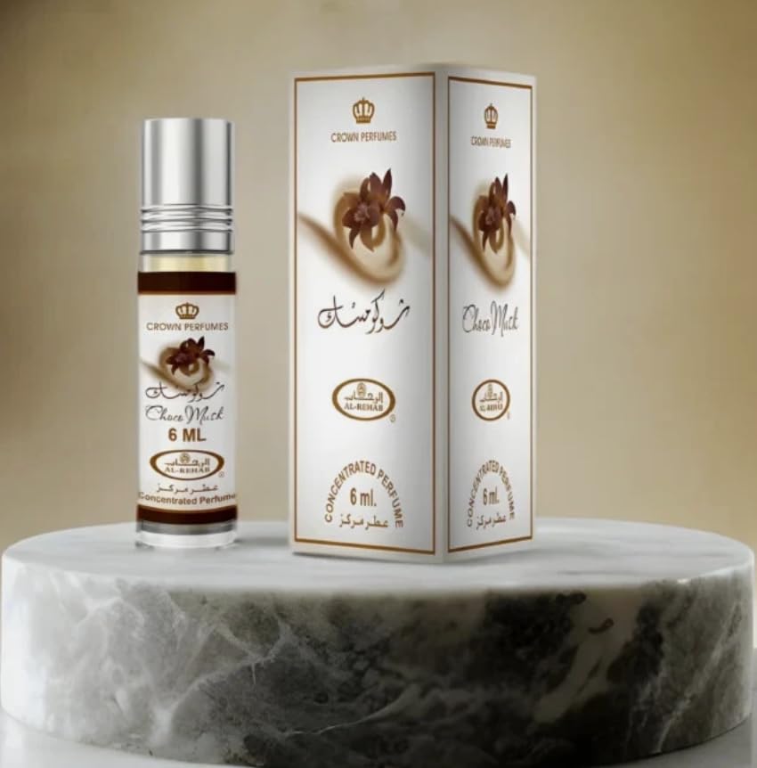 Al Rehab Choco Musk Roll-on Perfume 6ml - Image 5
