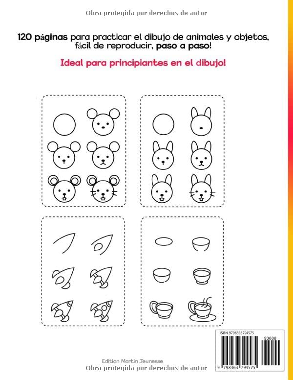 Miniatura 2 de Aprender a Dibujar Fácilmente Libro De Dibujo Paso a Paso para Niños 5 años y más Dibujos para principiantes Gran Formato 110 paginas Actividad