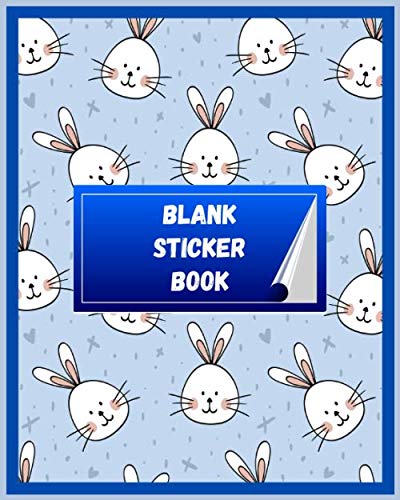 Blank Sticker Book: Blank Sticker Album For Collecting Stickers Gift ...