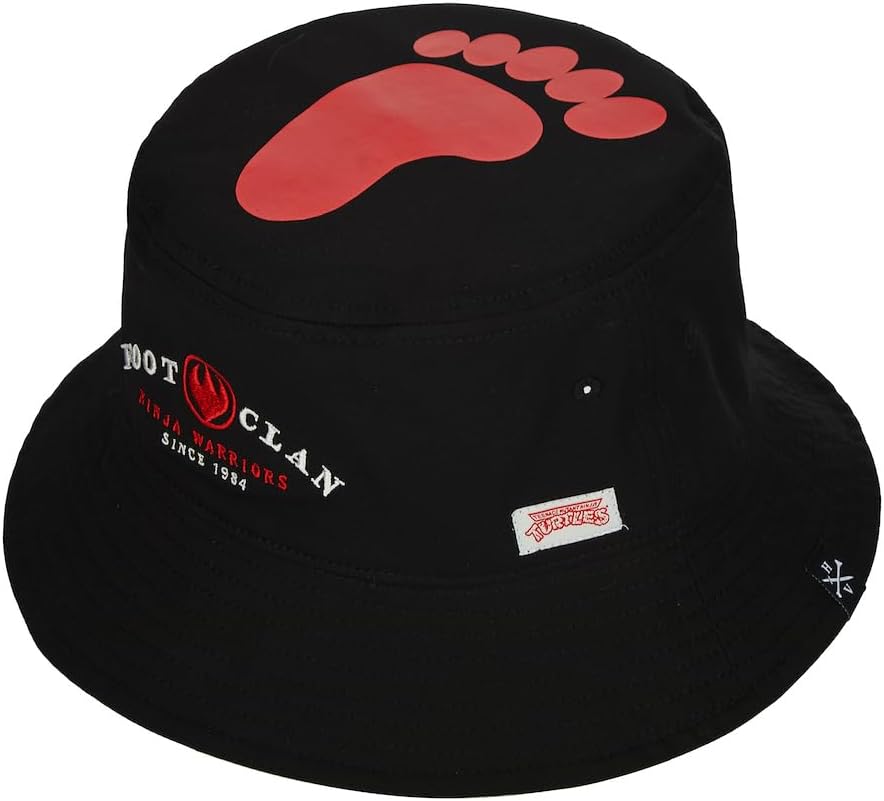Teenage Mutant Ninja Turtles Foot Clan Black Bucket Hat