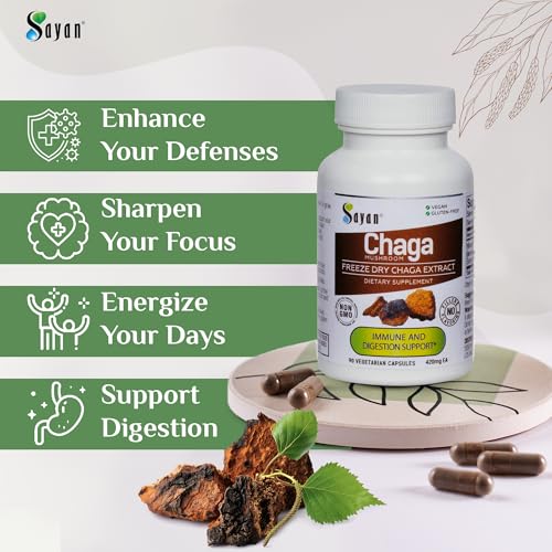 Sayan Chaga Mushroom Capsules