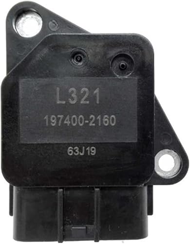 Sensor de flujo de aire compatible con Mazda 2 3 323 5 6 626 BT-50 CX-7 MPV MX-5 RX8 1.3 1.5 1.6 2.0 2.2 2.5 MZR-CD L321-13-215 197400-2160