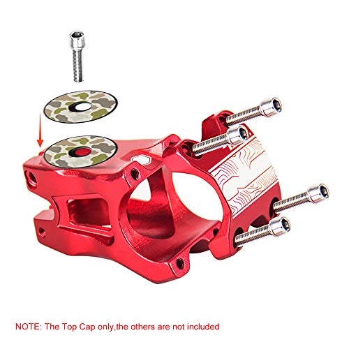 Loijon Fone de ouvido tampa superior da bicicleta liga de alumínio fone de ouvido espaçador kit hast