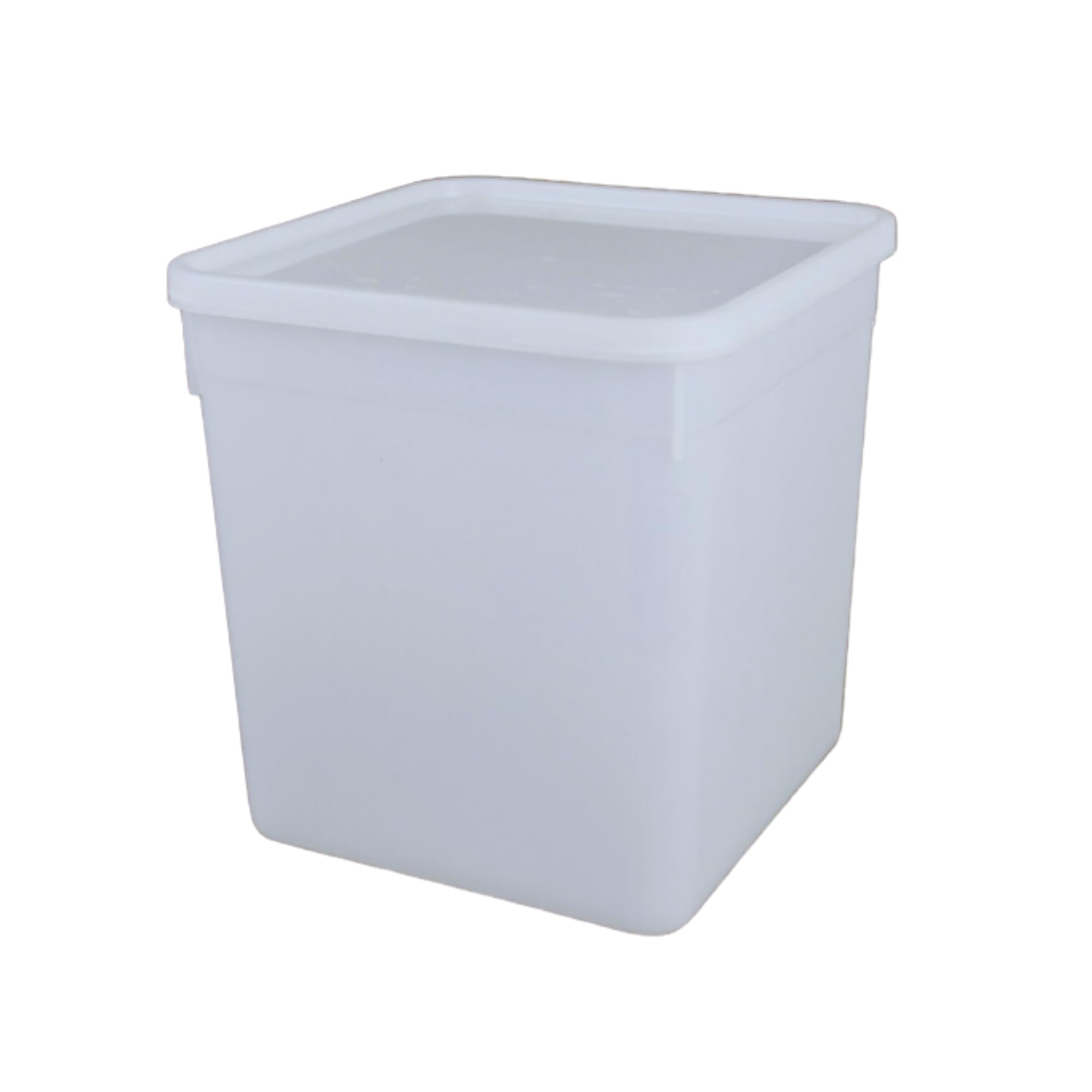Caterco White 10L Plastic Ice Cream Food Storage Containers With Lids - 10 Pack - Bpa-Free, Leakproof, Freezer & Microwave Safe Tubs For Food, Meal Prep & Takeaway (10L Containers With Lids - 10 Pack)