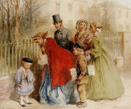 Tableau L'enfant perdu de Charles Green impression sur toile 60x90cm