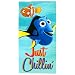 Disney/Pixar Dory Surf Plush Beach/Bath/Pool 100% Cotton Towel, 28" x 58"
