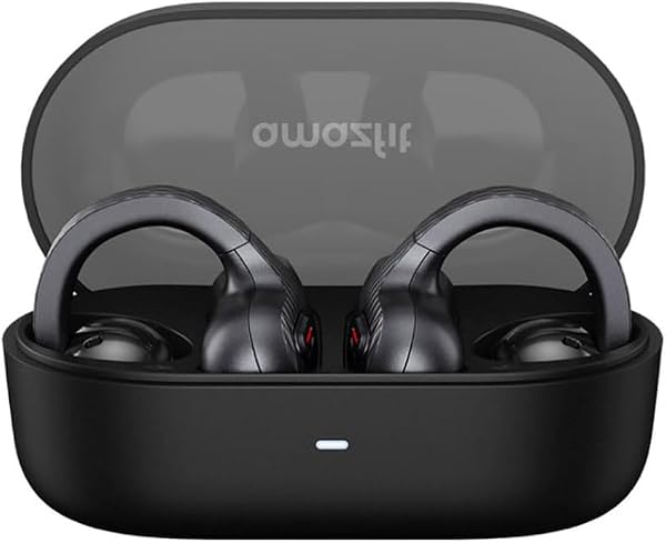 Amazfit Up OWS słuchawki Bluetooth 5.3, Open Ear Wireless Earbuds z funkcją Easy Touch Control, wodoszczelność IPX4, red