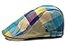 Qunson Unisex Flat Checker Plaid Ivy Newsboy Cap Hat