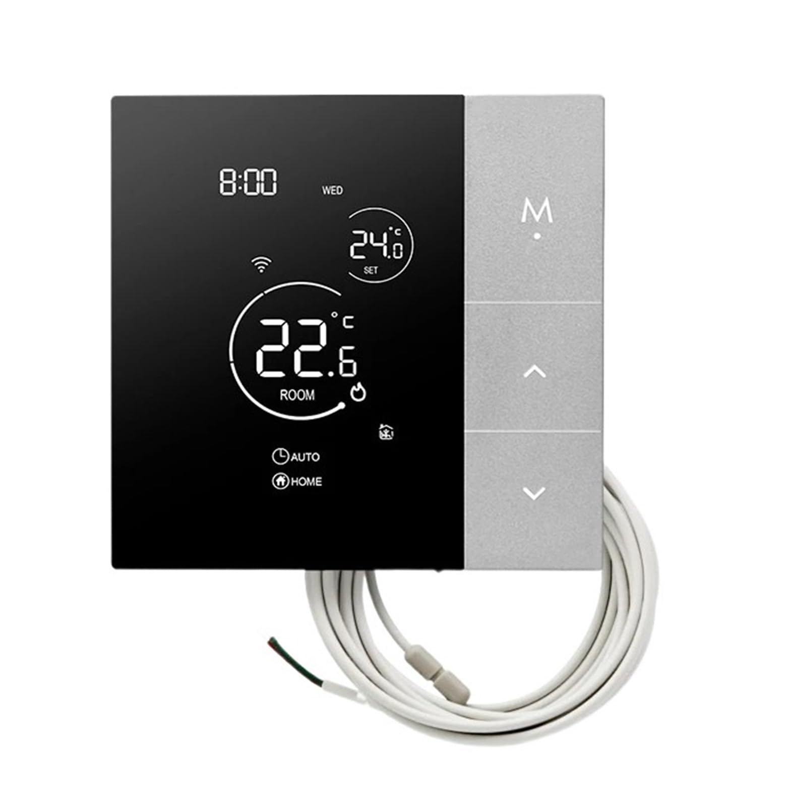 Digitaler Thermostat, WiFi-Thermostat mit Tuya Smart Home-Temperaturregler for warme elektrische Fußbodenheizungs-Temperaturregler(TGP508-WIFI-EP)
