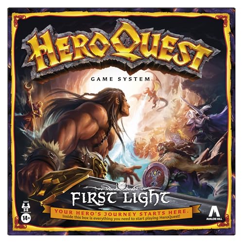 Avalon Hill HeroQuest First Light Game System Board Game - English Version
