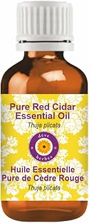 Pure Red Cidar Essential Oil (Thuja plicata) Natural Therapeutic Grade Steam Distilled 15ml (0.5 oz)