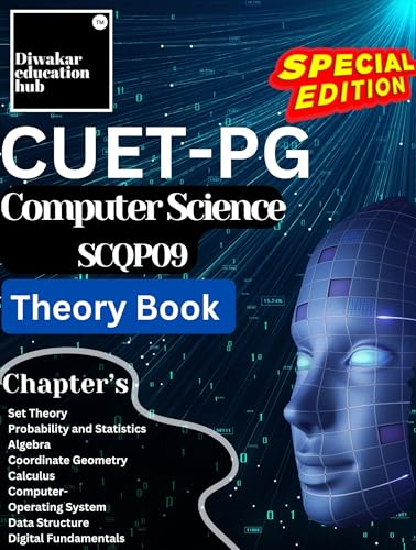 Image of CUET-PG Computer Science SCQP09 Theory Book Cover all Chapters of Math & Computer As Per Syllabus For Exam 2026