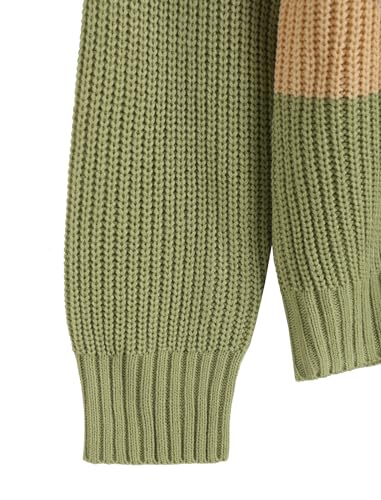 Image of ZAFUL Sweaters for Women Off Shoulder Knit Sweater with Long Sleeve Loose Pullover Jumper Tops