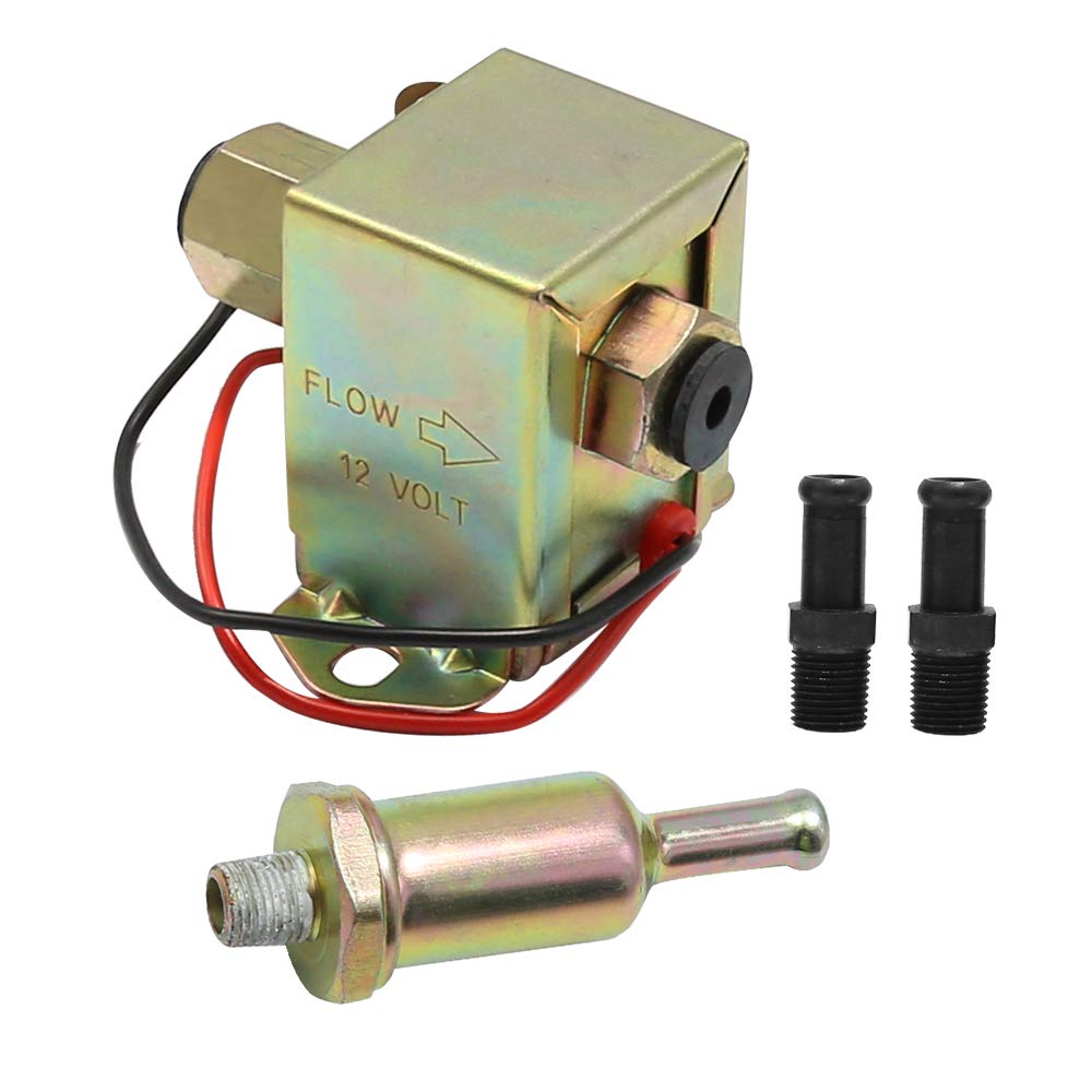 Bomba de combustible Bomba de gasolina 12V Estado sólido Facet Style Bomba de combustible para motores de carburador coches, barcos, tractores 3797522 4299544 4306842 4464613