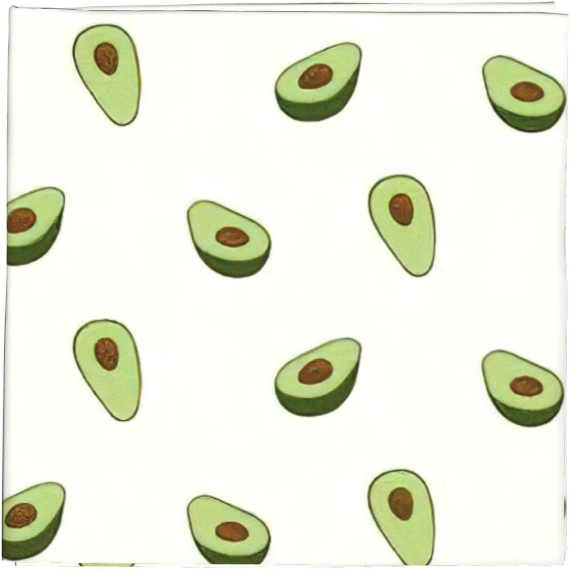 Avocado Print For Women And Men Head Scarves Hair Bandanas Square Scarf Fashion Accessories Lightweight image 3