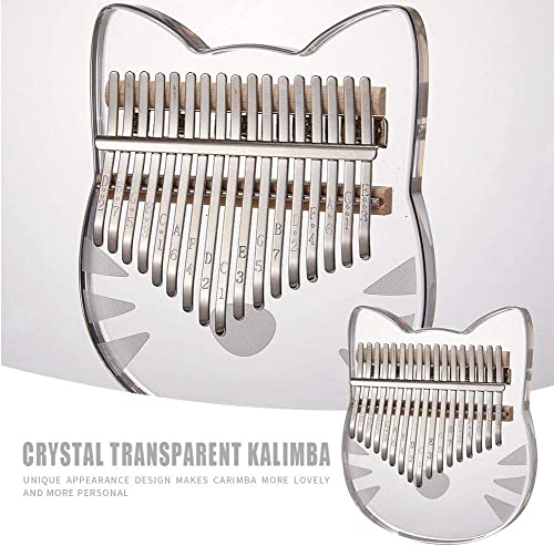 Mini Doigt Kalimba Pouce Piano Pouce Piano Acrylique 17 Touches Chat Clair Kalimba (avec Autocollant De Marteau d’accord… - Les Beatles, Paul McCartney, John Lennon, RIngo Starr, George Harrison Mini Doigt Kalimba Pouce Piano Pouce Piano Acrylique 17 Touches Chat Clair Kalimba (avec Autocollant De Marteau d'accord… – Image 6