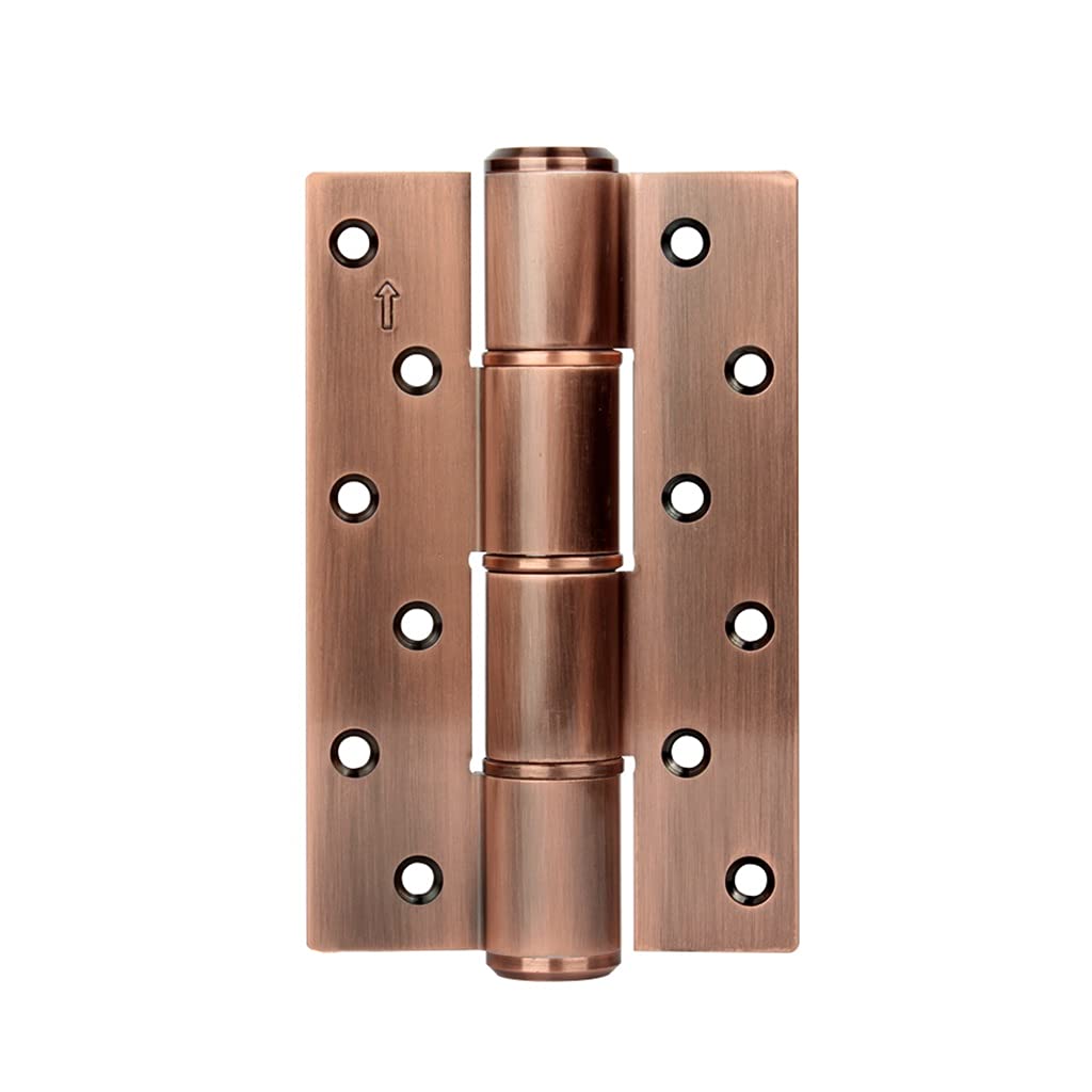 BBGS Cerniera Porta 2 Pezzi - 6 Pollici Cerniera per Porta A Scomparsa Regolabile in Alluminio Chiusura Automatica Idraulica Chiudiporta Silenzioso (Color : C)
