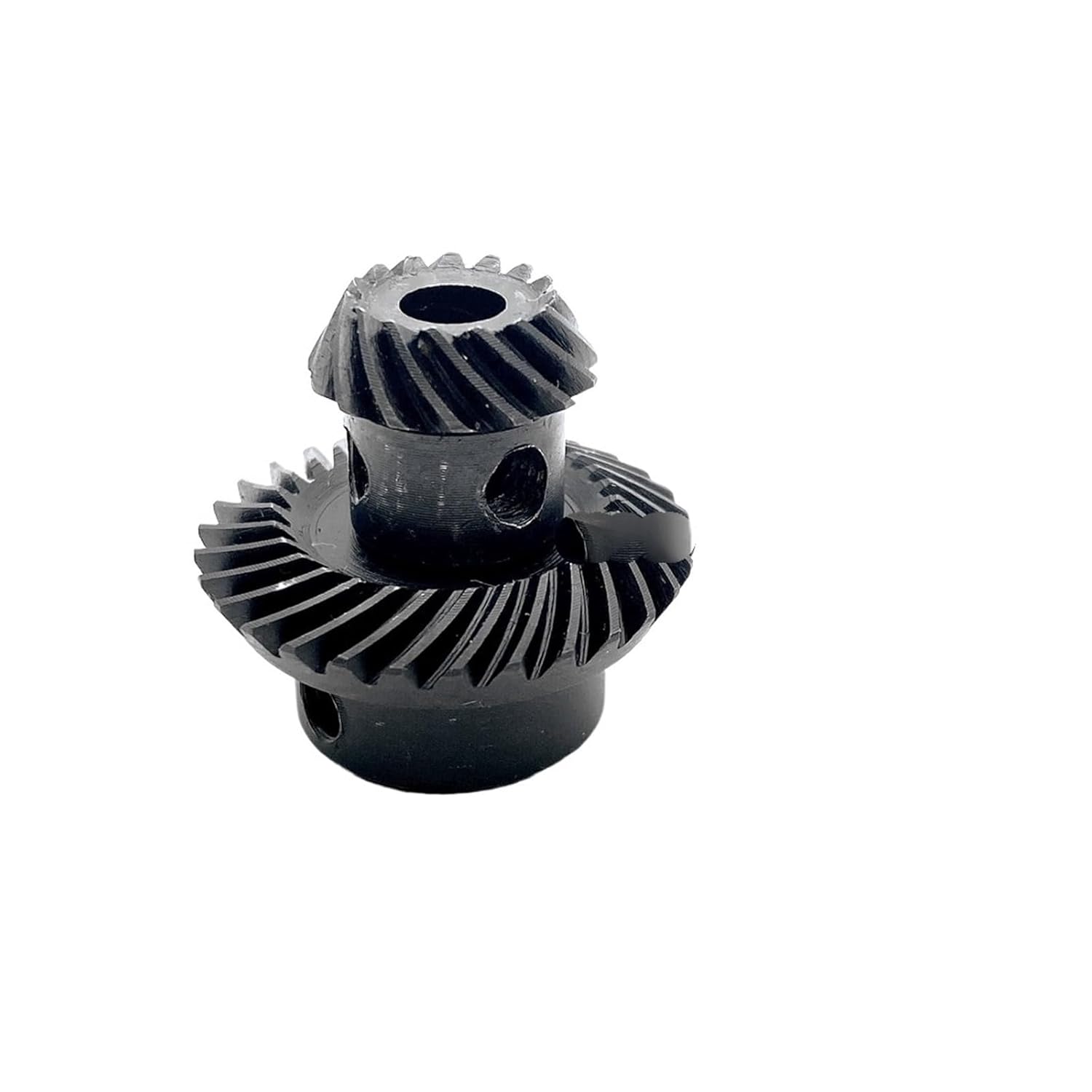 Bevel Gear Pinion Hardware Mechanical 1: 2 Spiral Bevel Gear 1M 15/30 Teeth Steel Helical(30 Teeth-8MM)