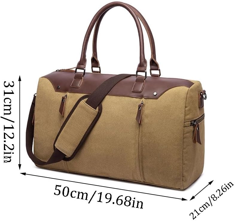 Handheld Canvas Bag Leisure Luggage Crossbody Travel