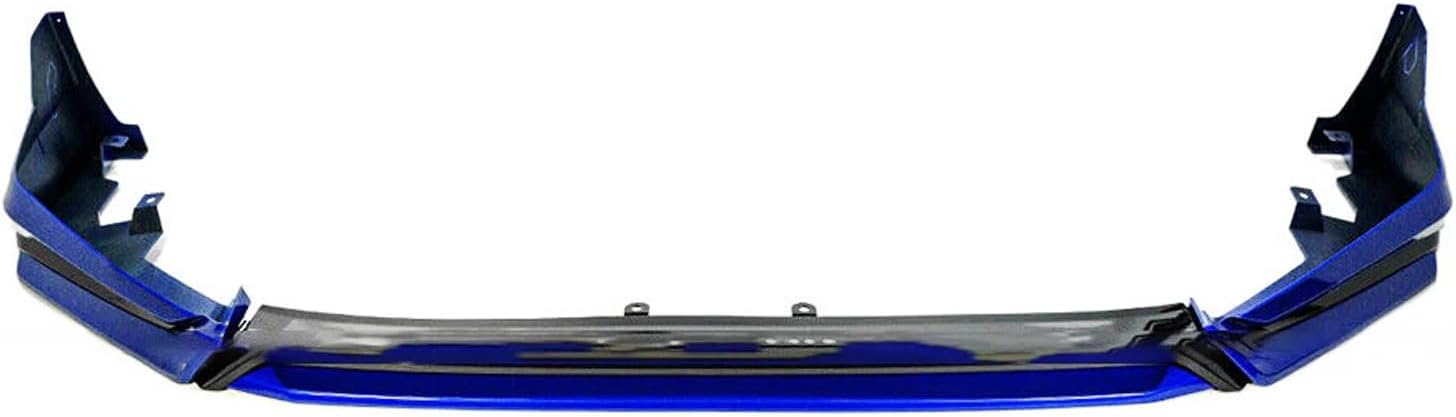 Front Lip Compatibility with 2022-2024 Civic Yofer Style Front Bumper Chin Lip Splitter Spoiler Kit Black Aegean Blue
