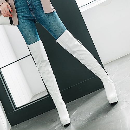 Bottes over knee pour bal et danse avec bout pointu chic de taille 39 - 5