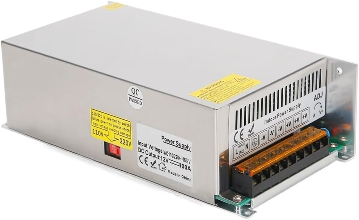 AC to DC 80V 15A 1200W Switching Power Supply, Drive Transformer, for CNC Motor Industrial Electronic Electrical Equipment Etc Easy Operation(AC185-265V)