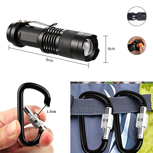 Fancyes Kits de Sobrevivência Ao Ar Livre para Ferramentas de Caminhada de Emergência, Clipes para C