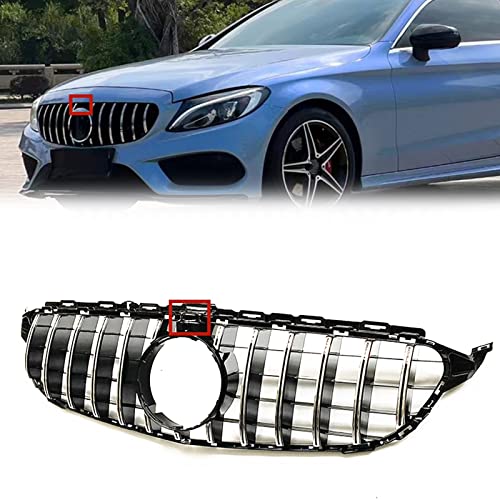 Grille de Calandre Avant Benz Classe C W205 Kit Maille Pare-Chocs GT