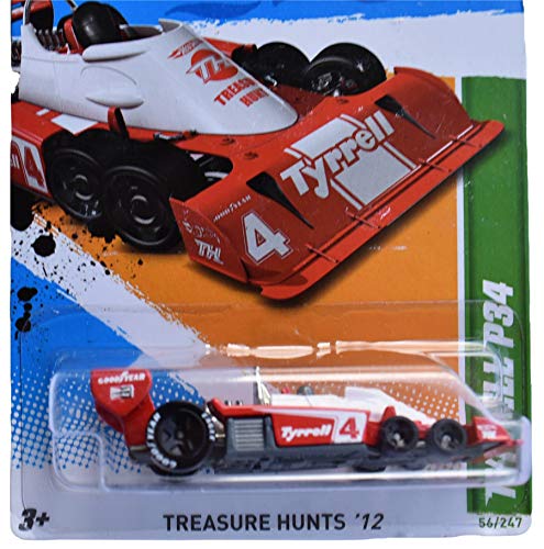 Hot Wheels 2012 Treasure Hunts 6/15 Tyrrell P34 56/247 miniatura 2